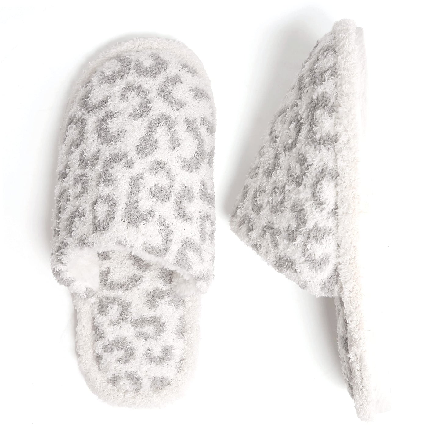 Plush Closed Toe Slippers by Funky Junque