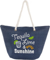 Beach Tote - Tequila, Lime, Sunshine