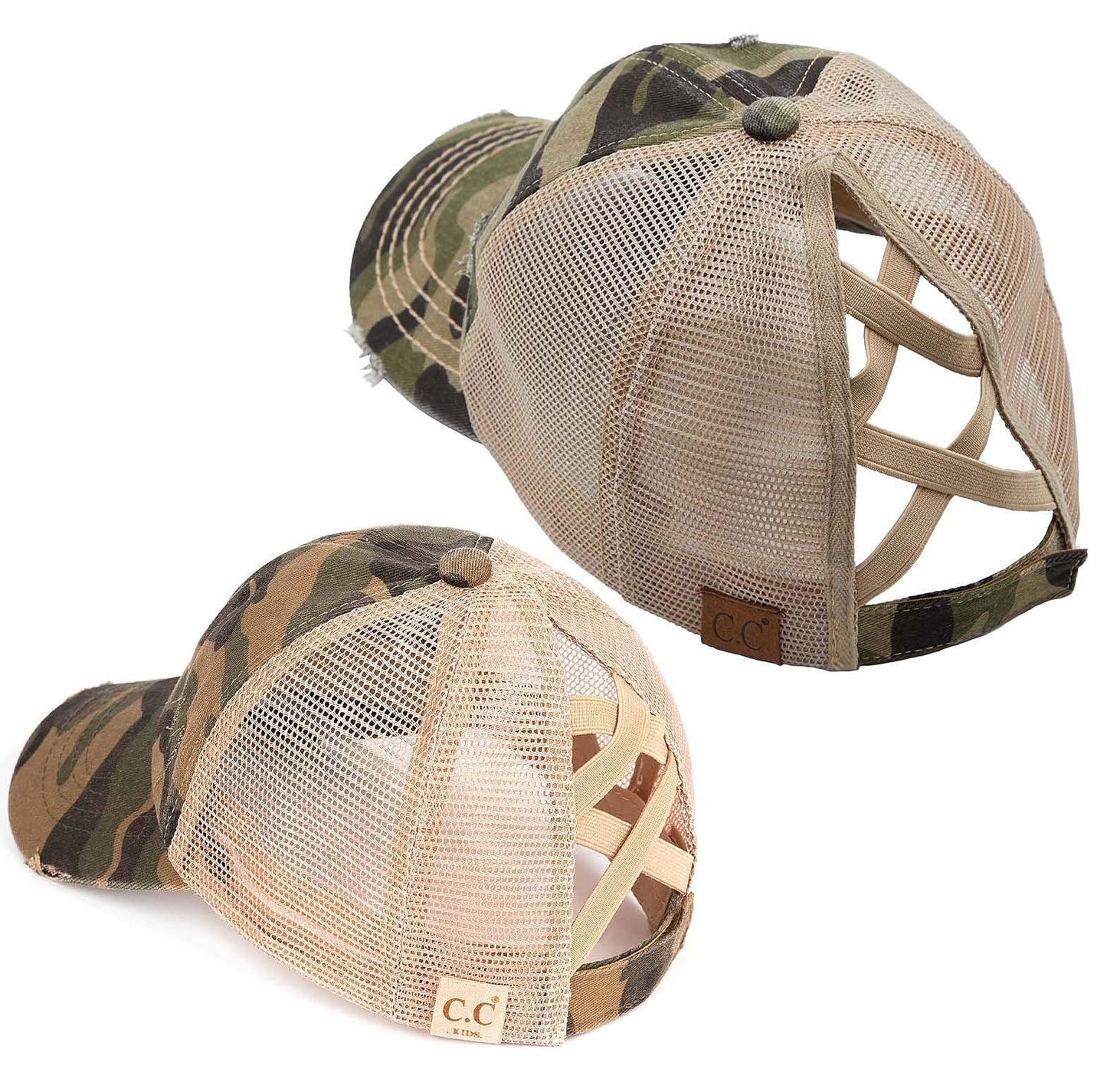 Funky Junque Mommy and Me Mother Daughter Criss Cross Baseball Caps