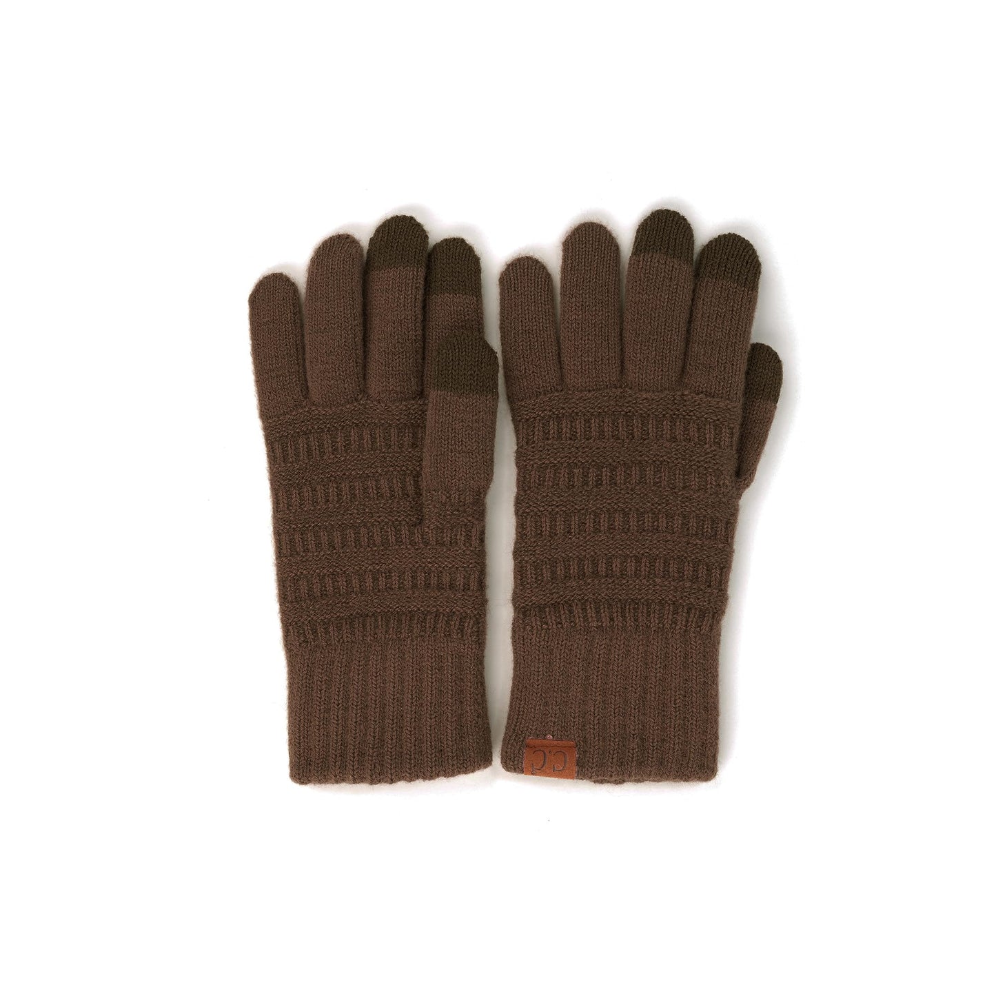 Pom Beanie & Lined Gloves Set (Matching Pom) by Funky Junque