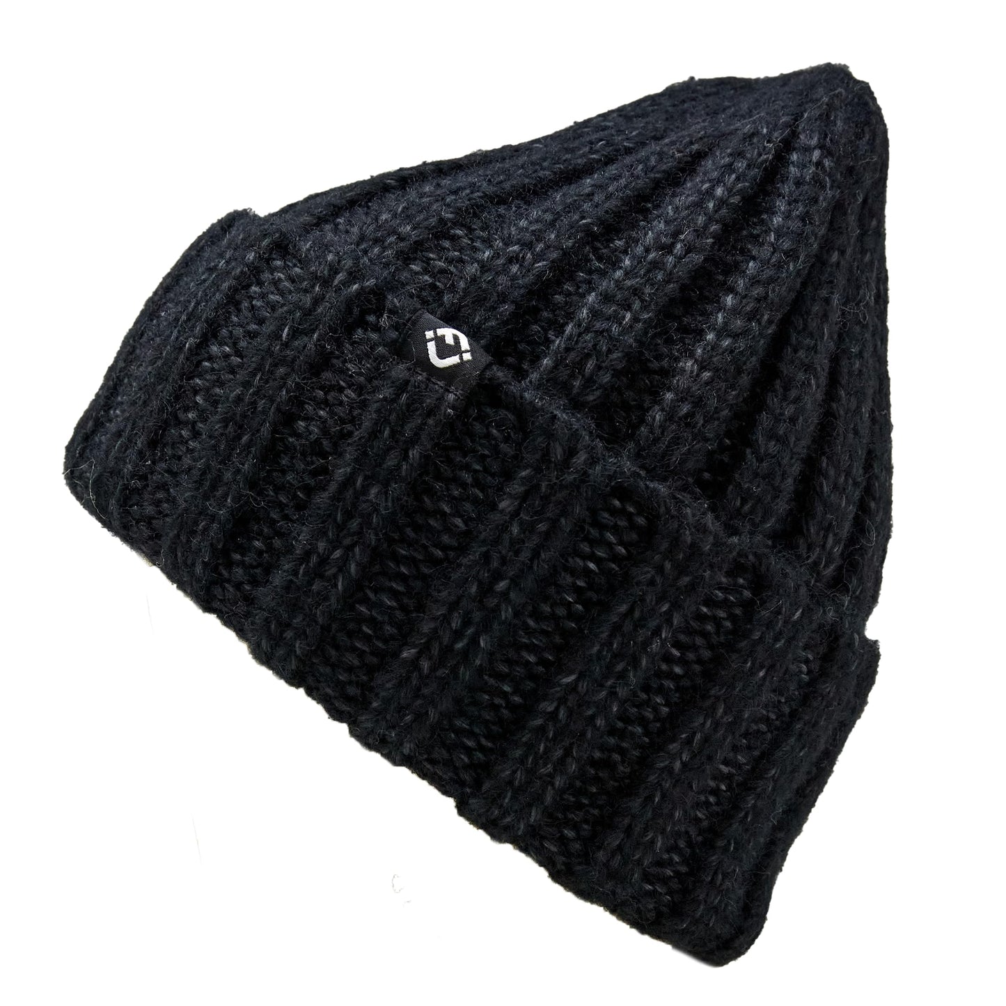 Wool Blend Ribbed Beanie by Funky Junque