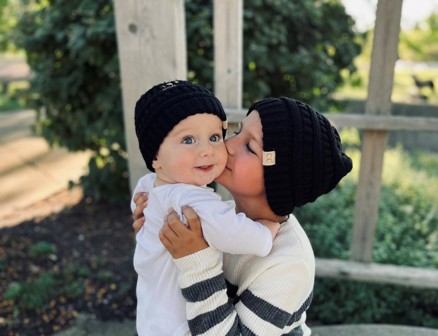 Big Kids Solid Ribbed Beanie Hat