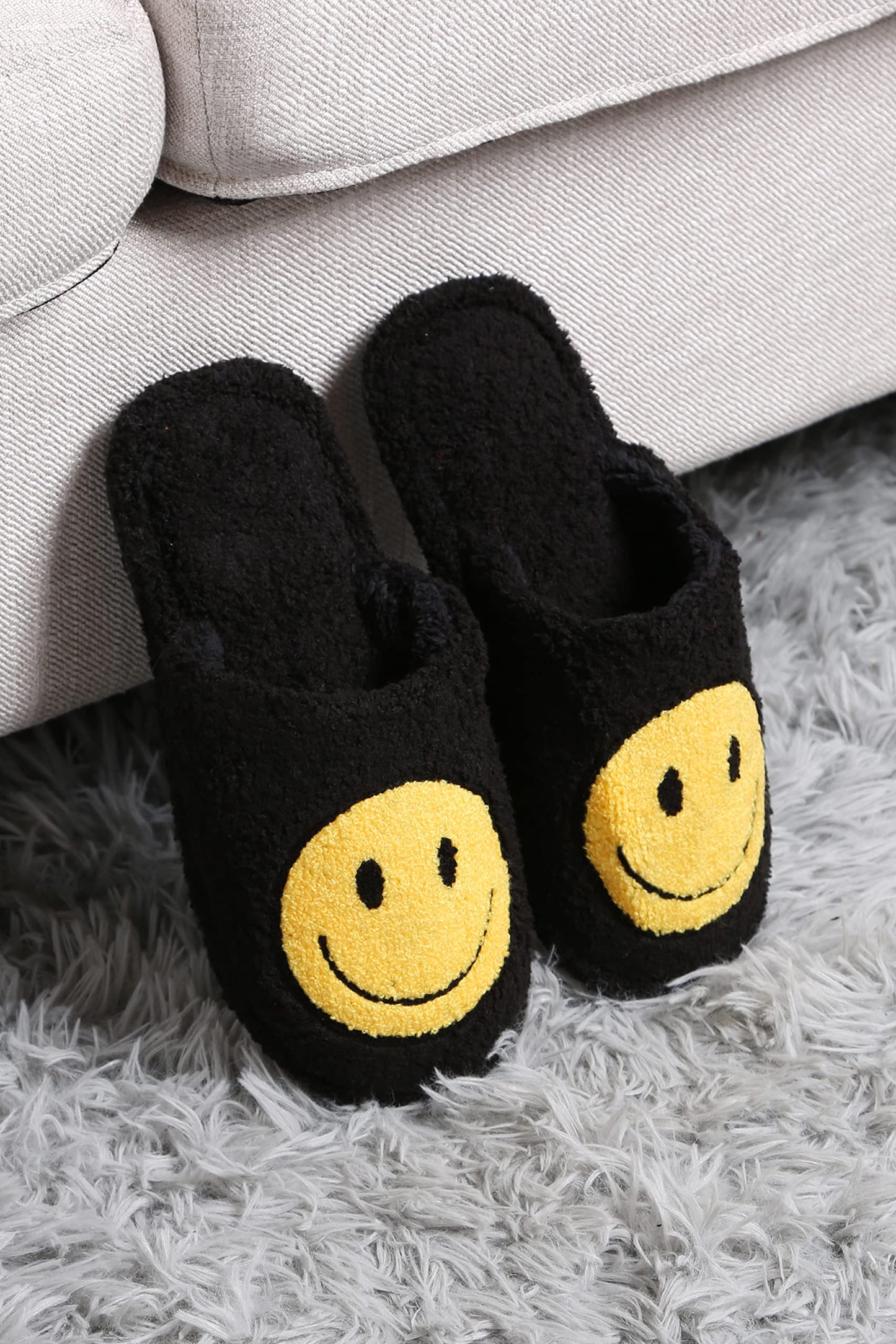 Plush Closed Toe Slippers by Funky Junque