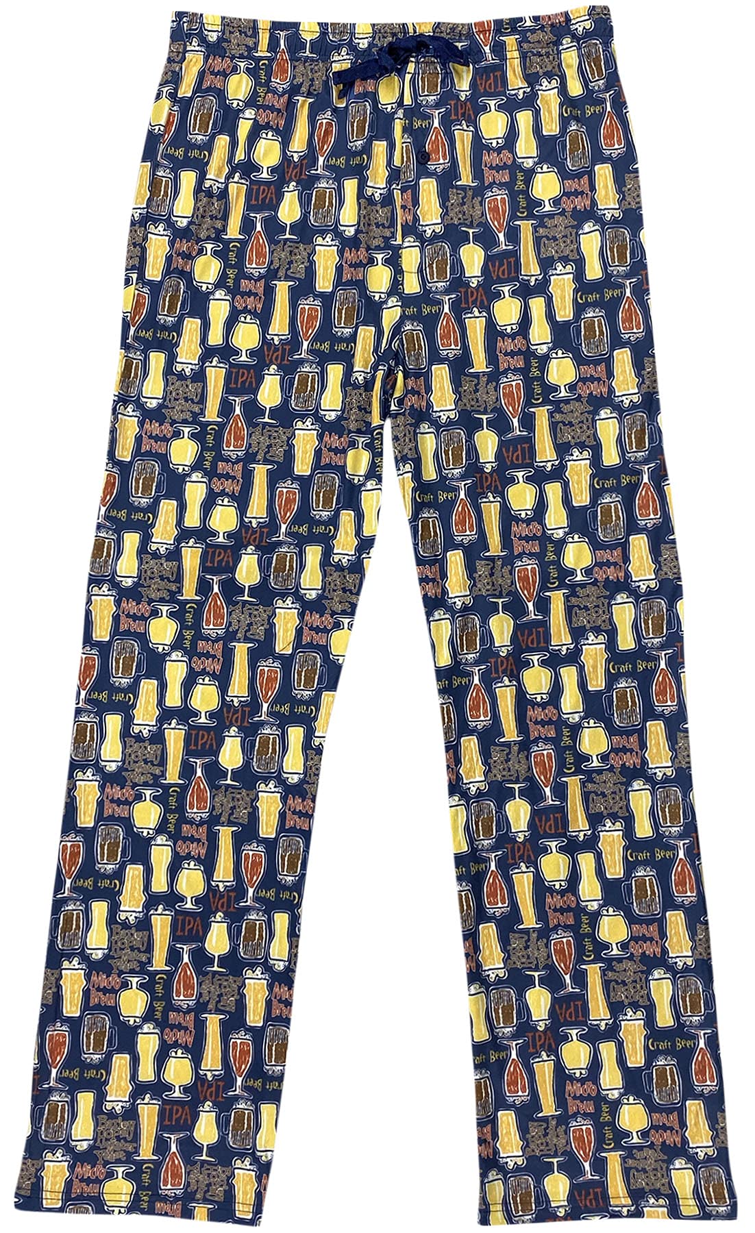 Men's Novelty Pattern Pajama Pants by Funky Junque