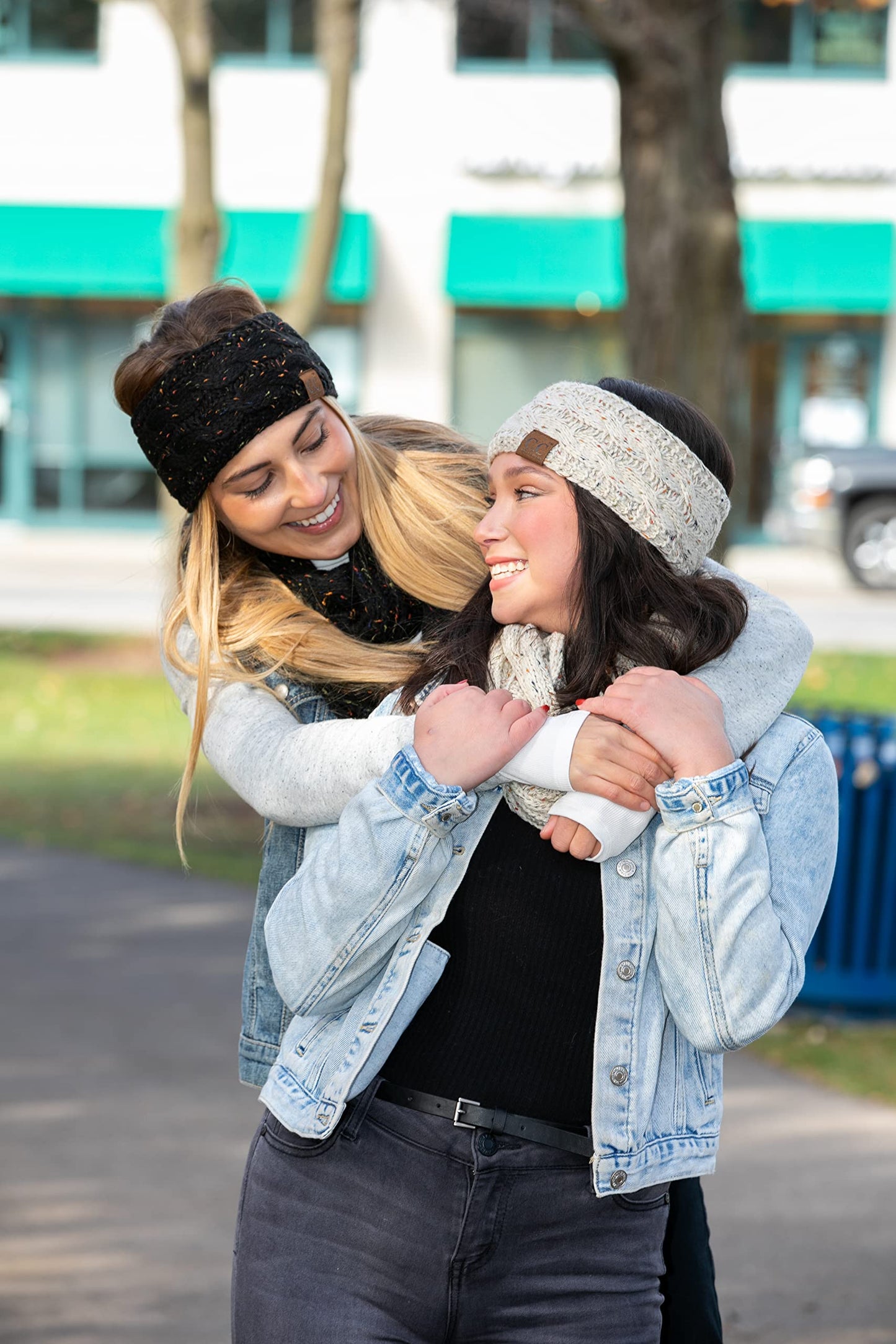 Funky Junque Women's Cable Knit Headbands