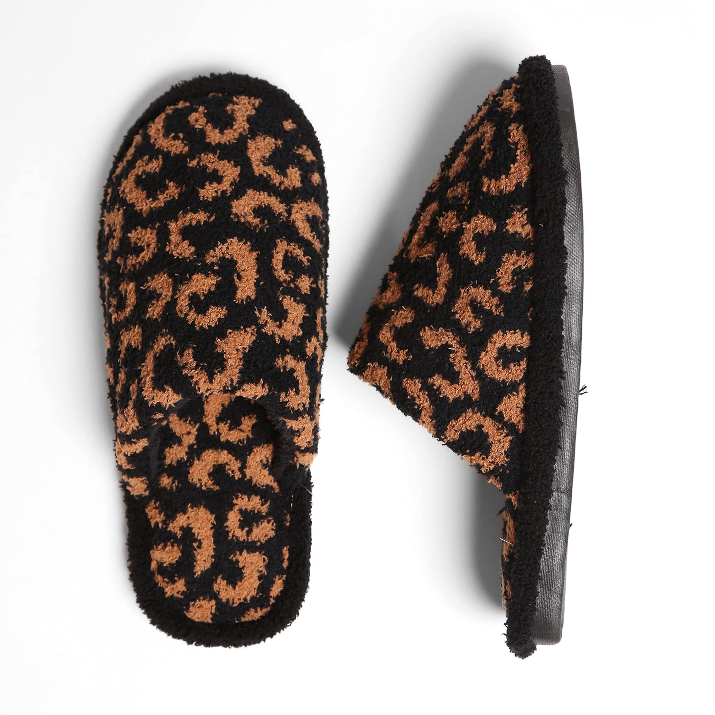 Plush Closed Toe Slippers by Funky Junque