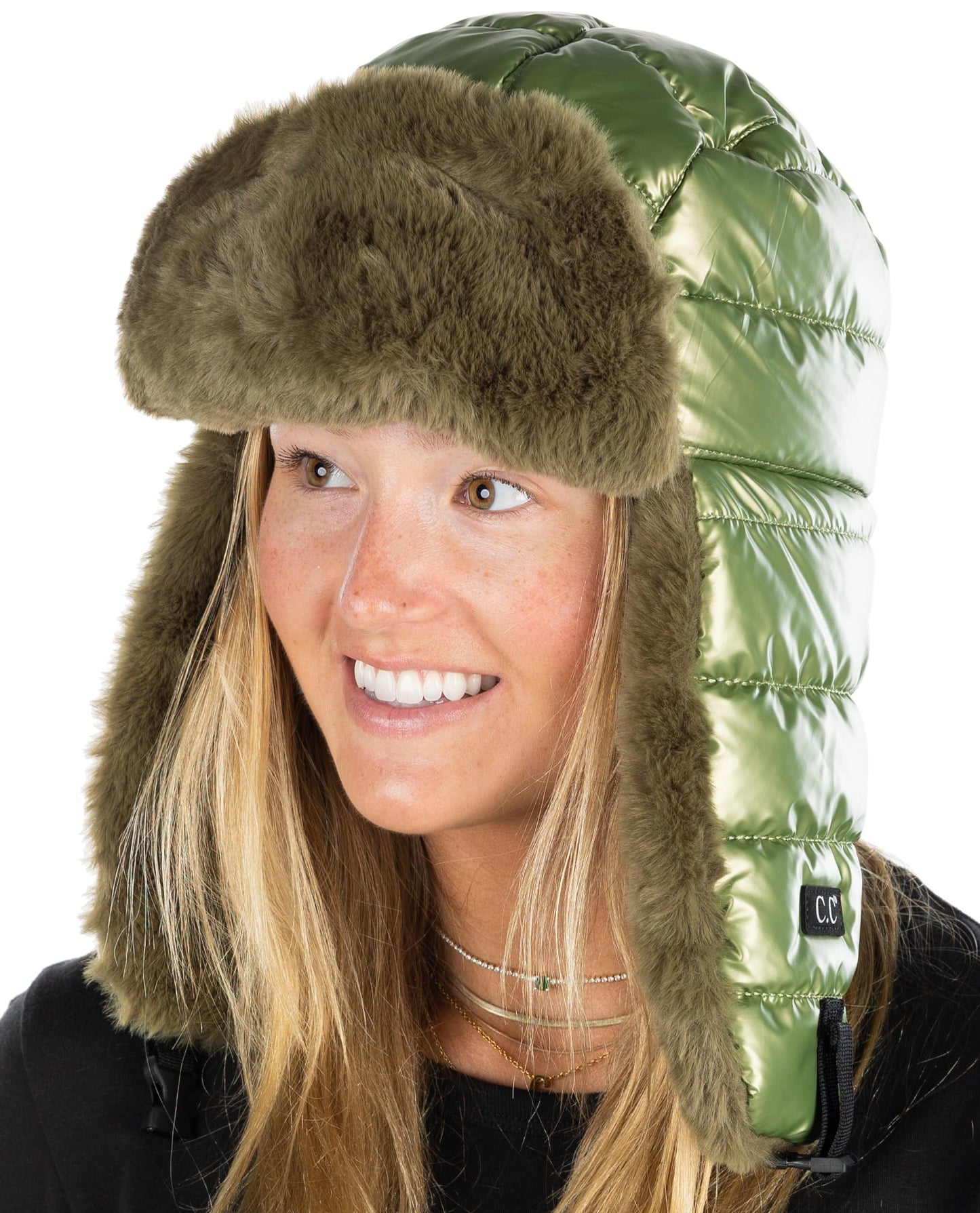 Puffer Trapper Hat by Funky Junque