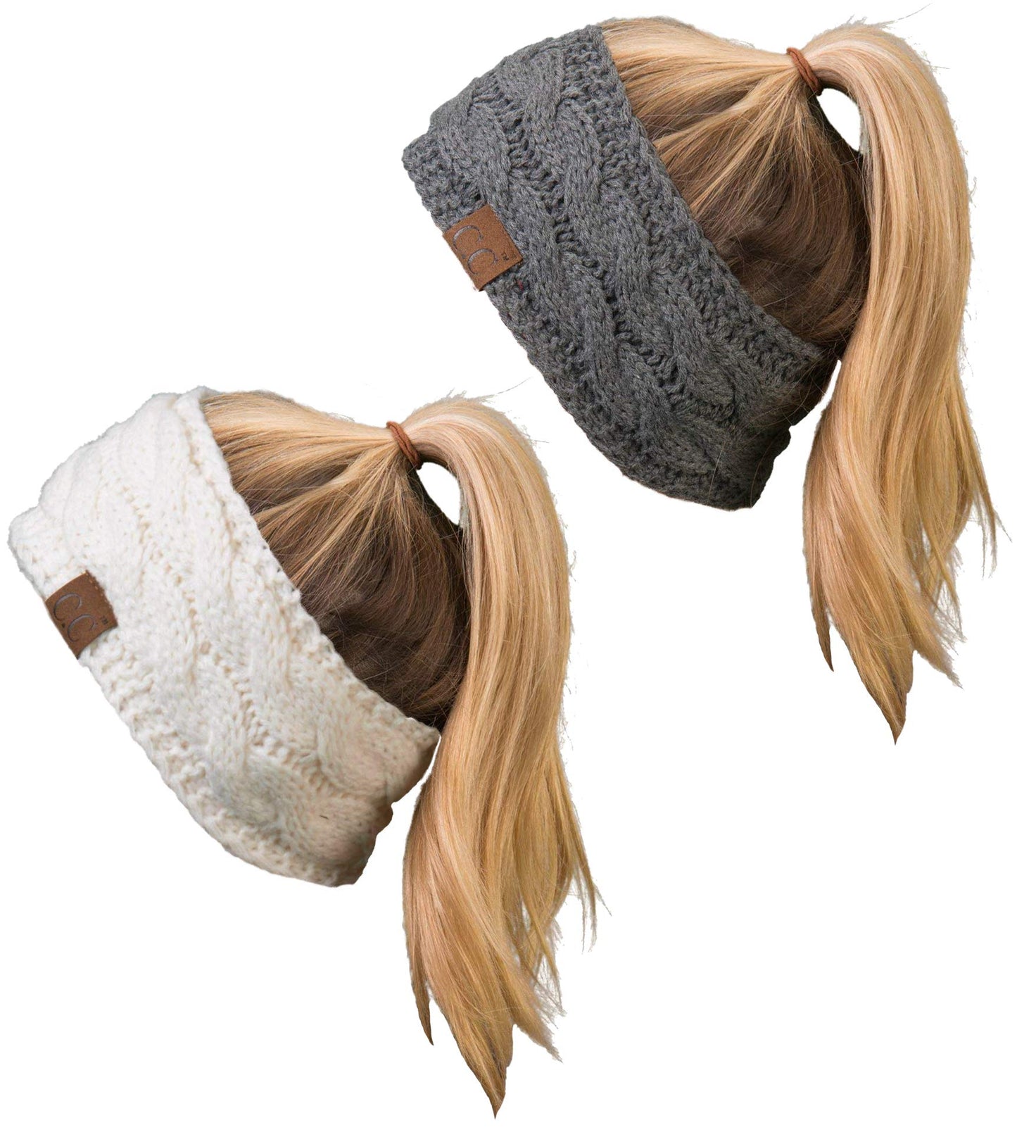 Funky Junque Women's Cable Knit Headbands
