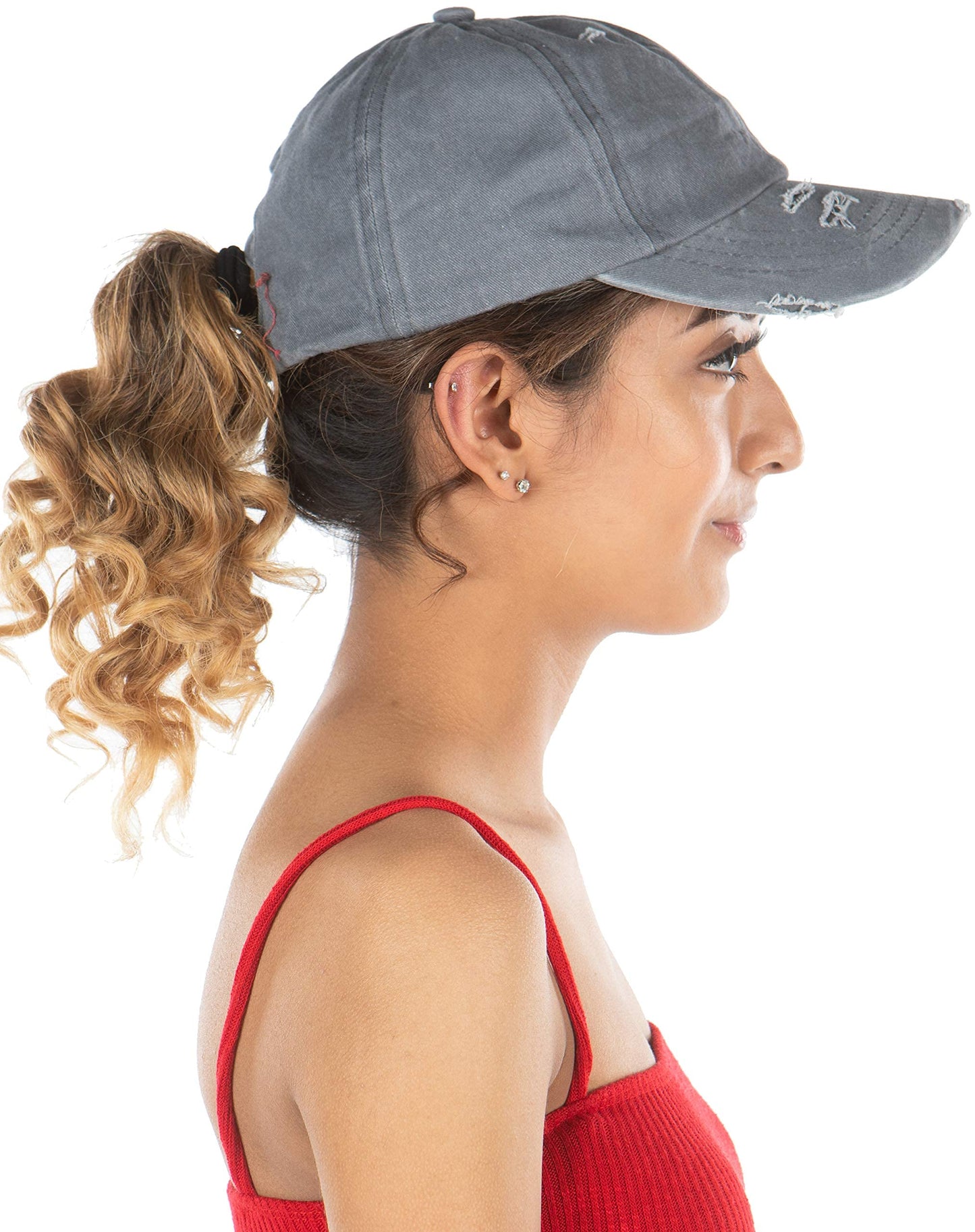 Ladder Back Ponycap by Funky Junque