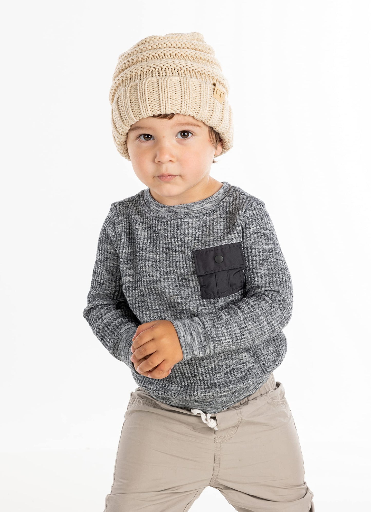 Kids Oversized Slouchy Beanies