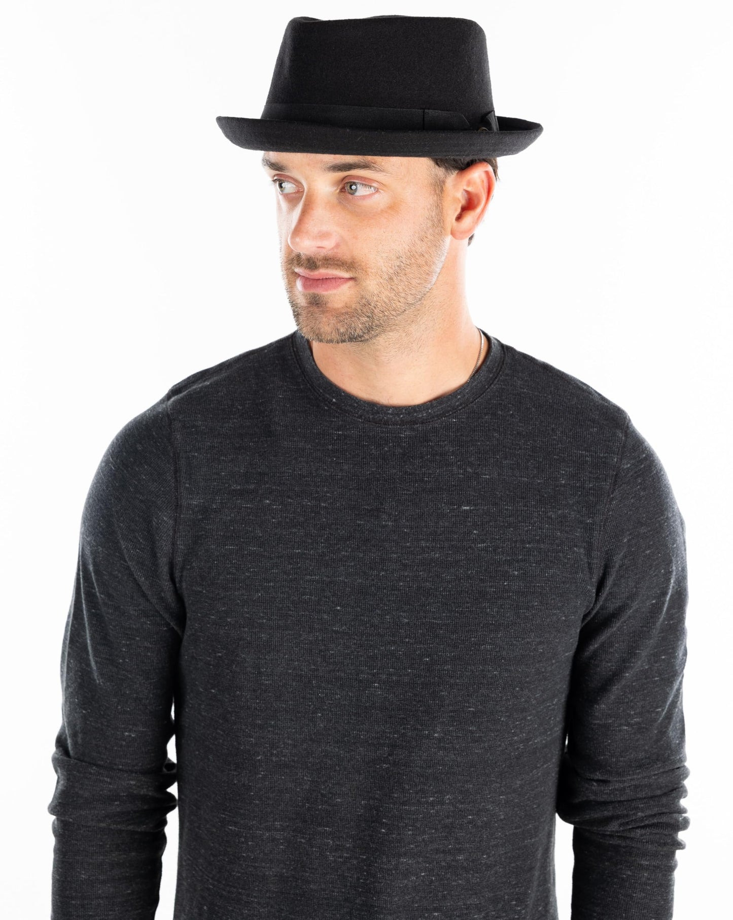 Wool Fedora Diamond Shaped by Funky Junque