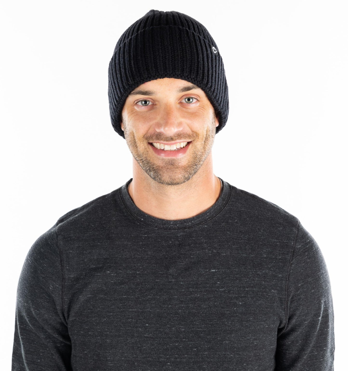 Ribbed Knit Buttery Soft Beanie by Funky Junque