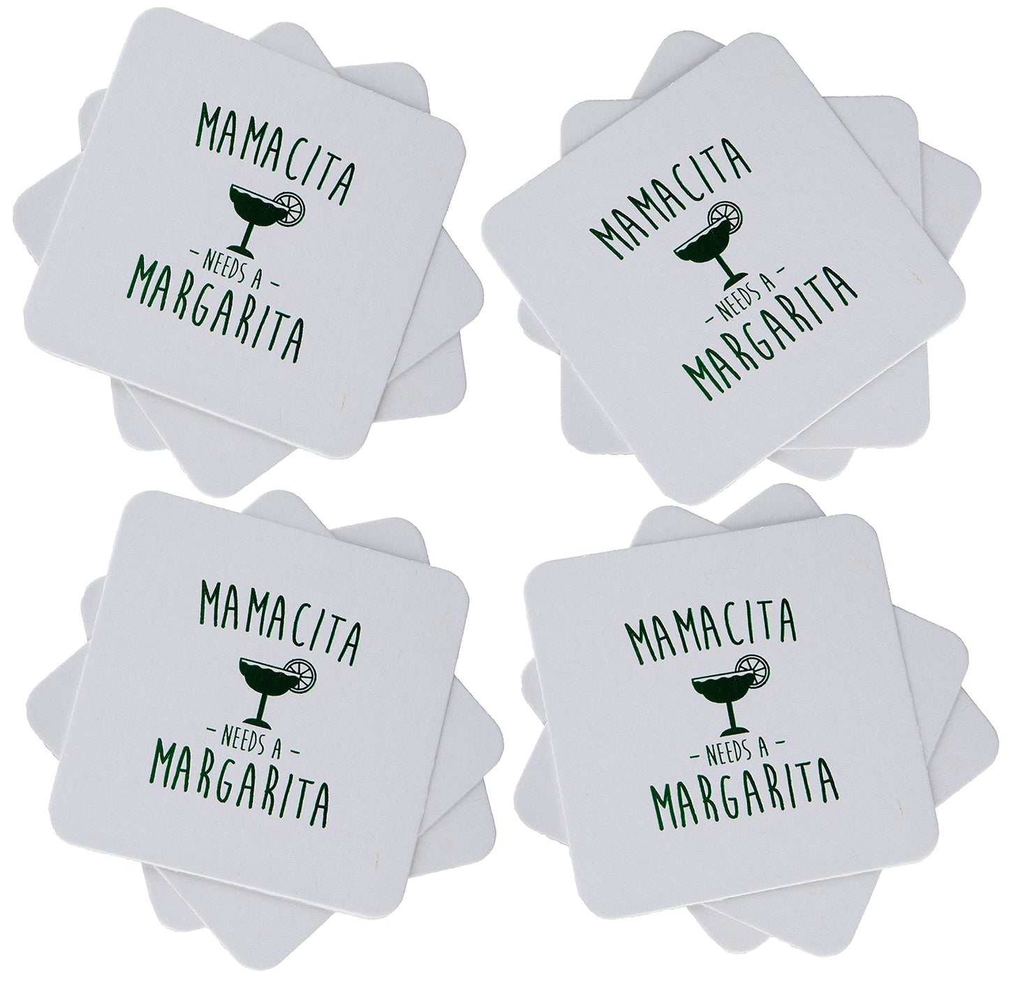 Celebration Saying Paper Drink Coasters (12 Ct.) by Funky Junque