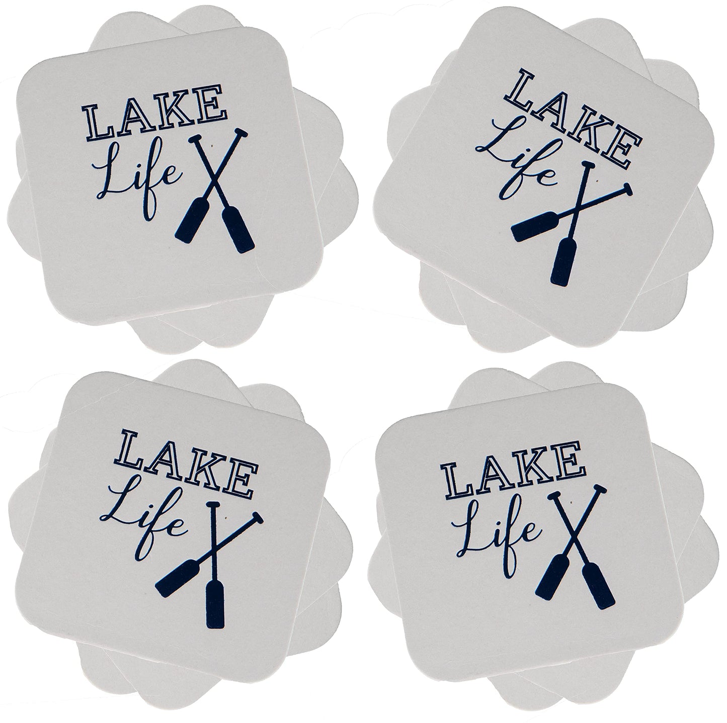 Celebration Saying Paper Drink Coasters (12 Ct.) by Funky Junque