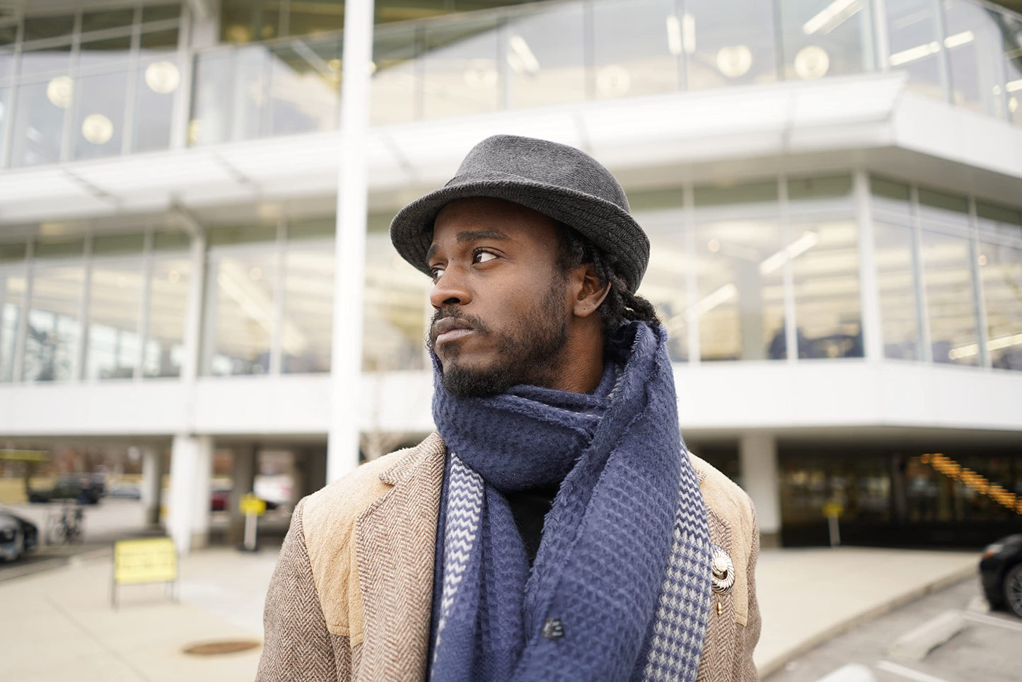 Short Brim Wool Fedora by Funky Junque