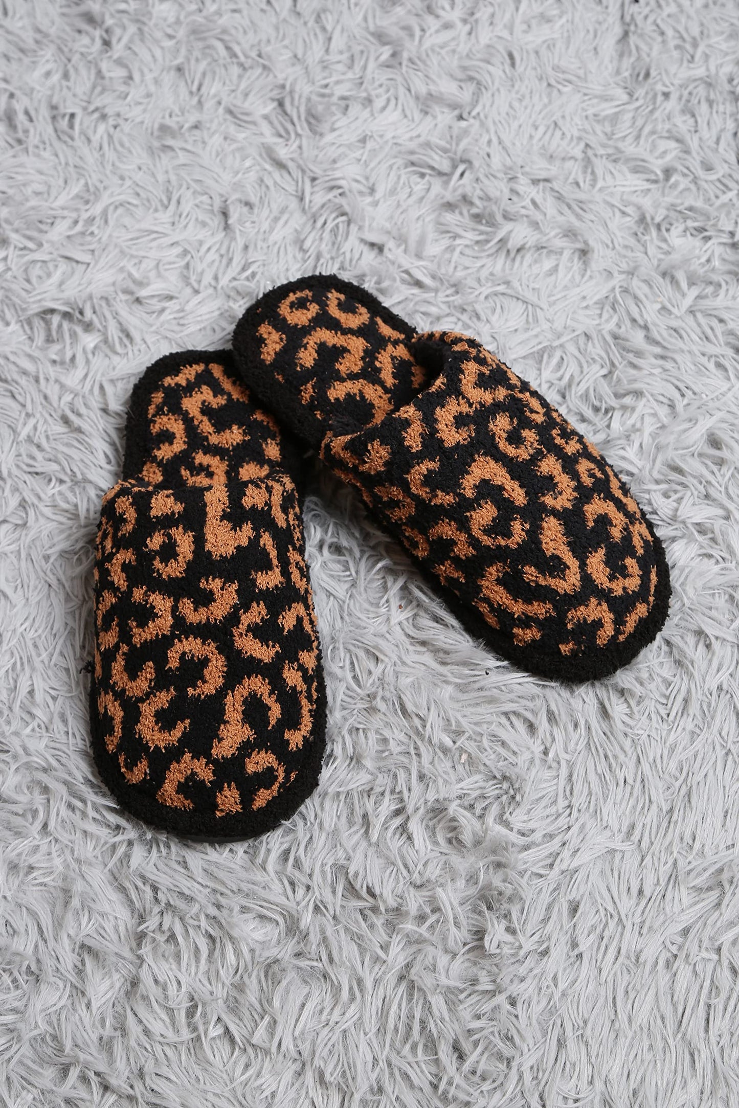 Plush Closed Toe Slippers by Funky Junque