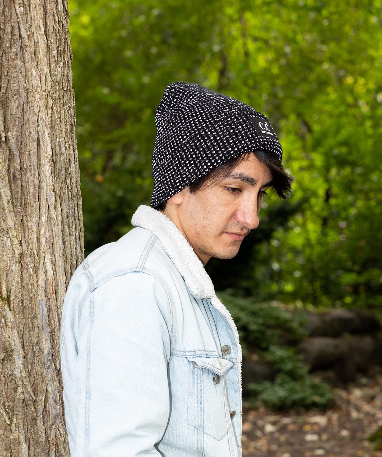 Reflective Cuff Beanie by Funky Junque