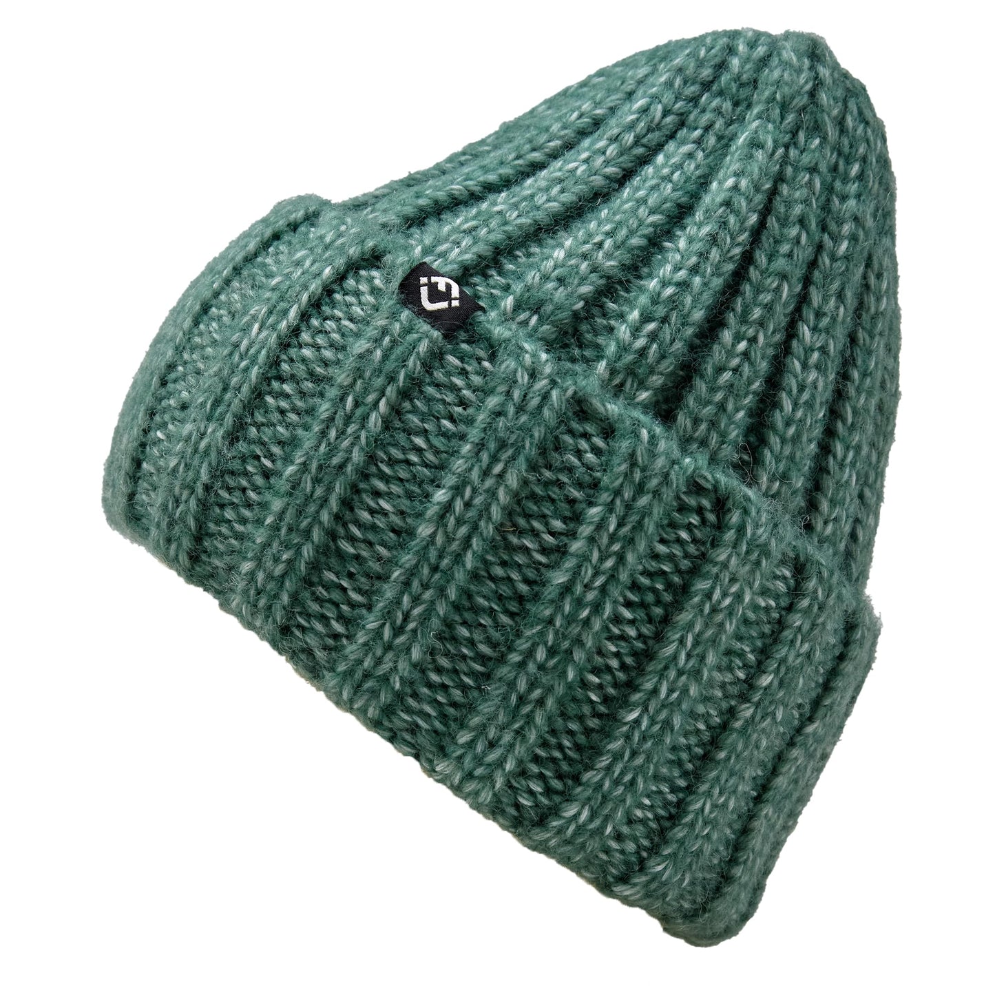 Wool Blend Ribbed Beanie by Funky Junque