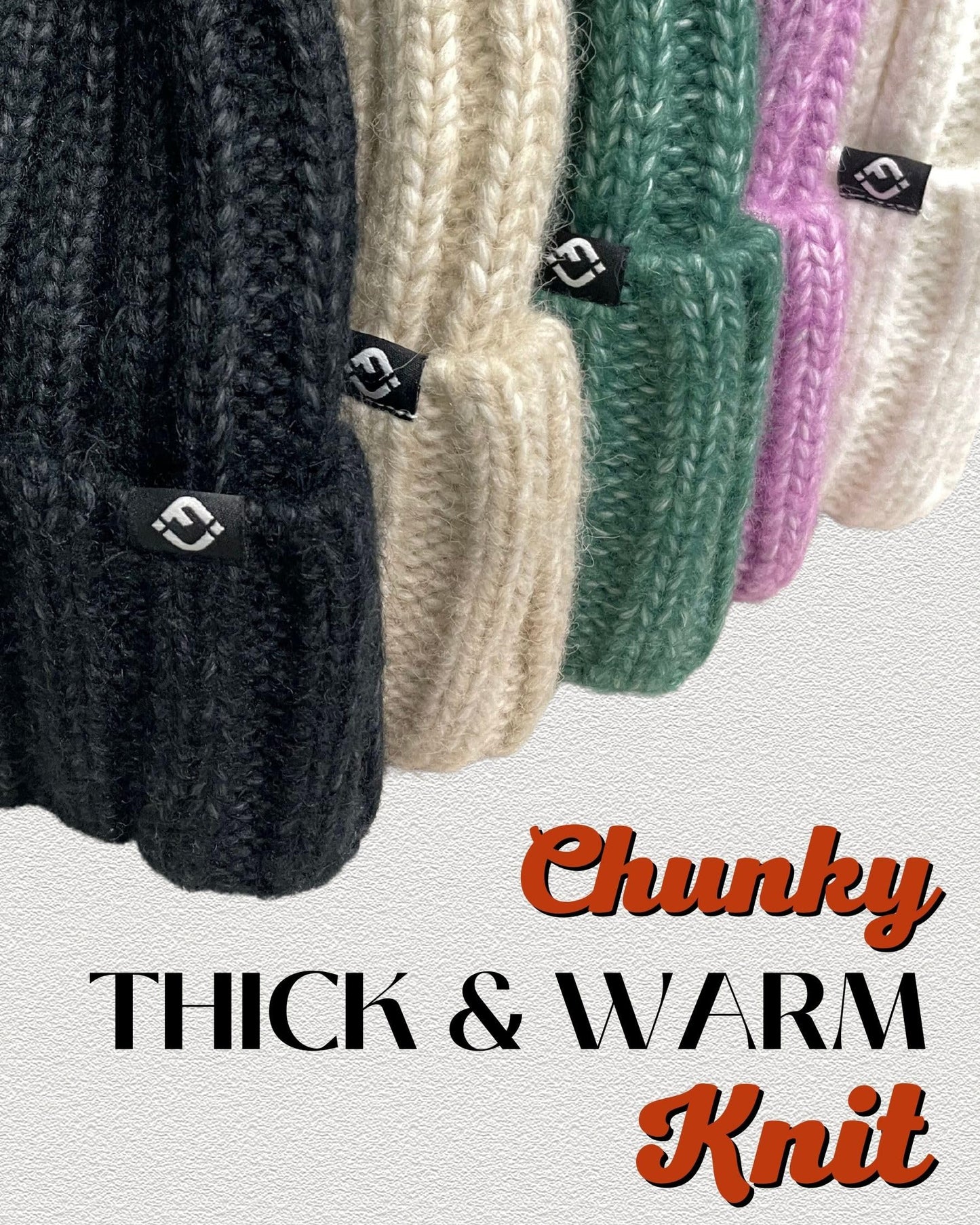 Wool Blend Ribbed Beanie by Funky Junque