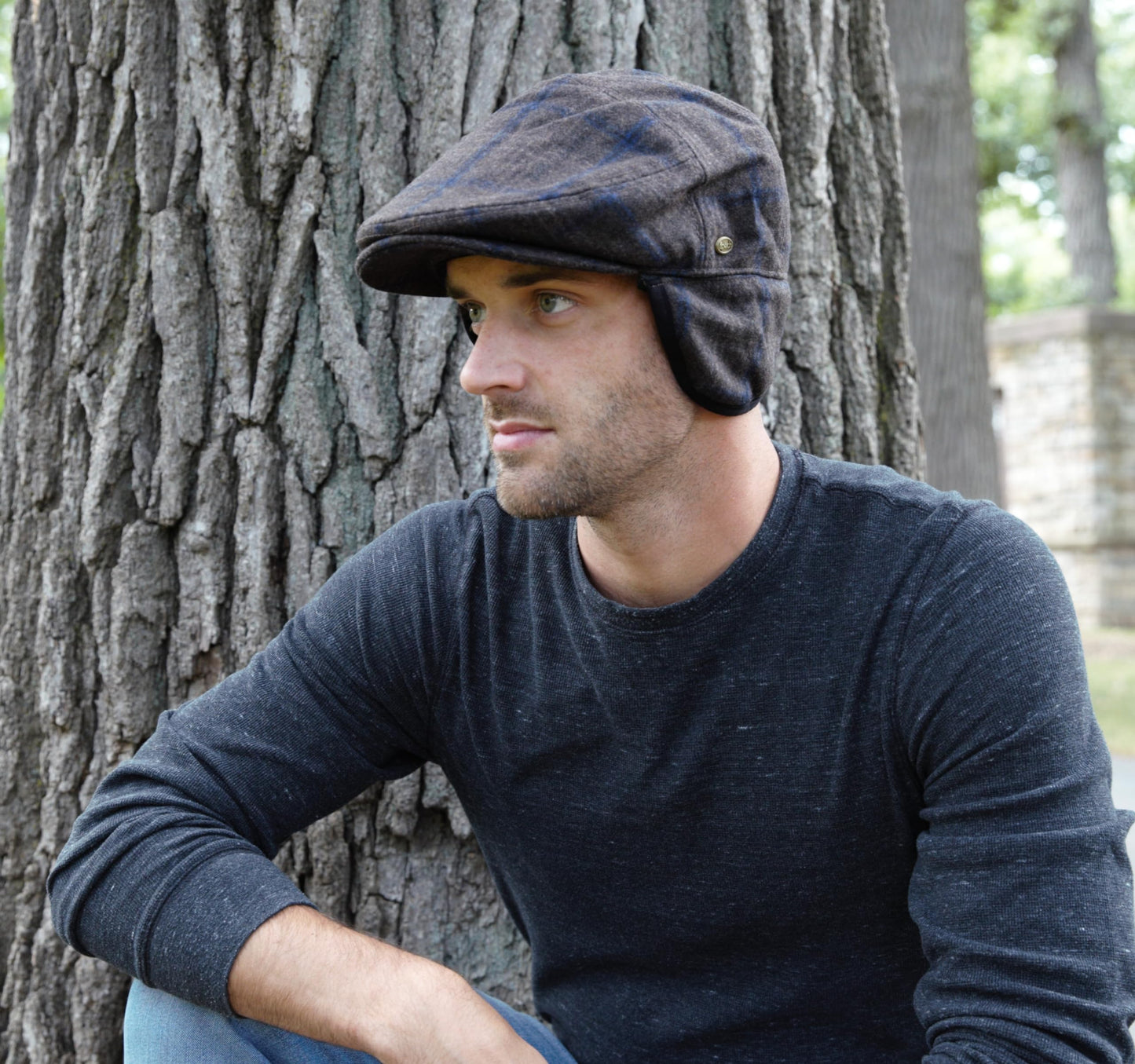Newsboy Earflap Cap by Funky Junque