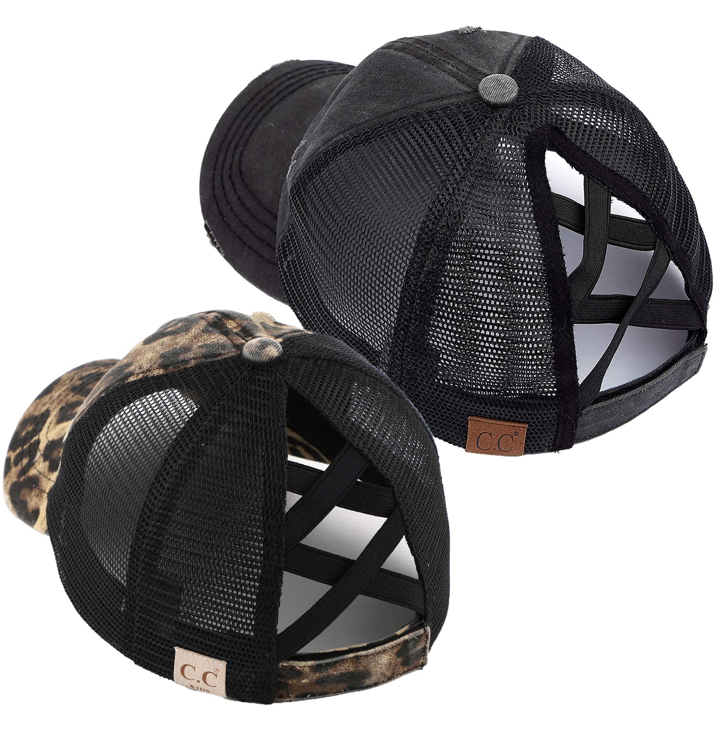 Funky Junque Mommy and Me Mother Daughter Criss Cross Baseball Caps