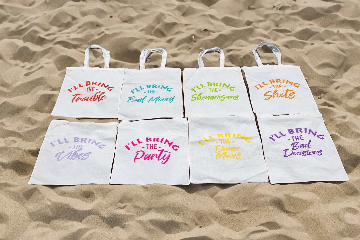 I'll Bring The Party Tote Bag by Funky Junque