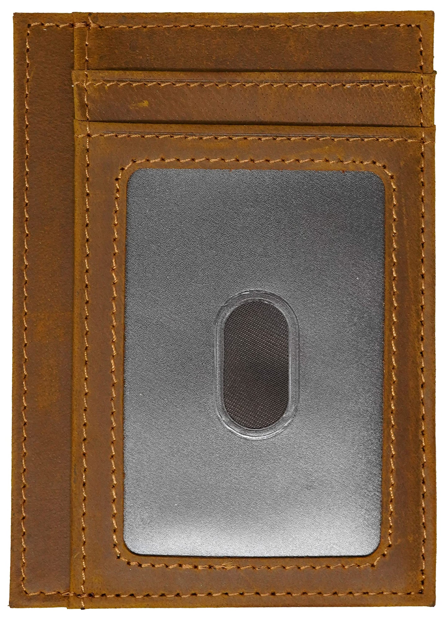 Slim Leather Card Holder by Funky Junque