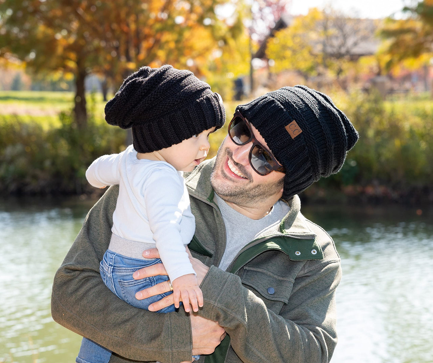Kids Oversized Slouchy Beanies