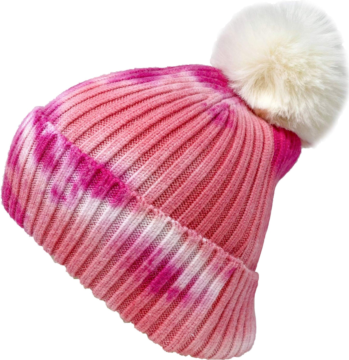 Tie Dye Pom Beanie by Funky Junque