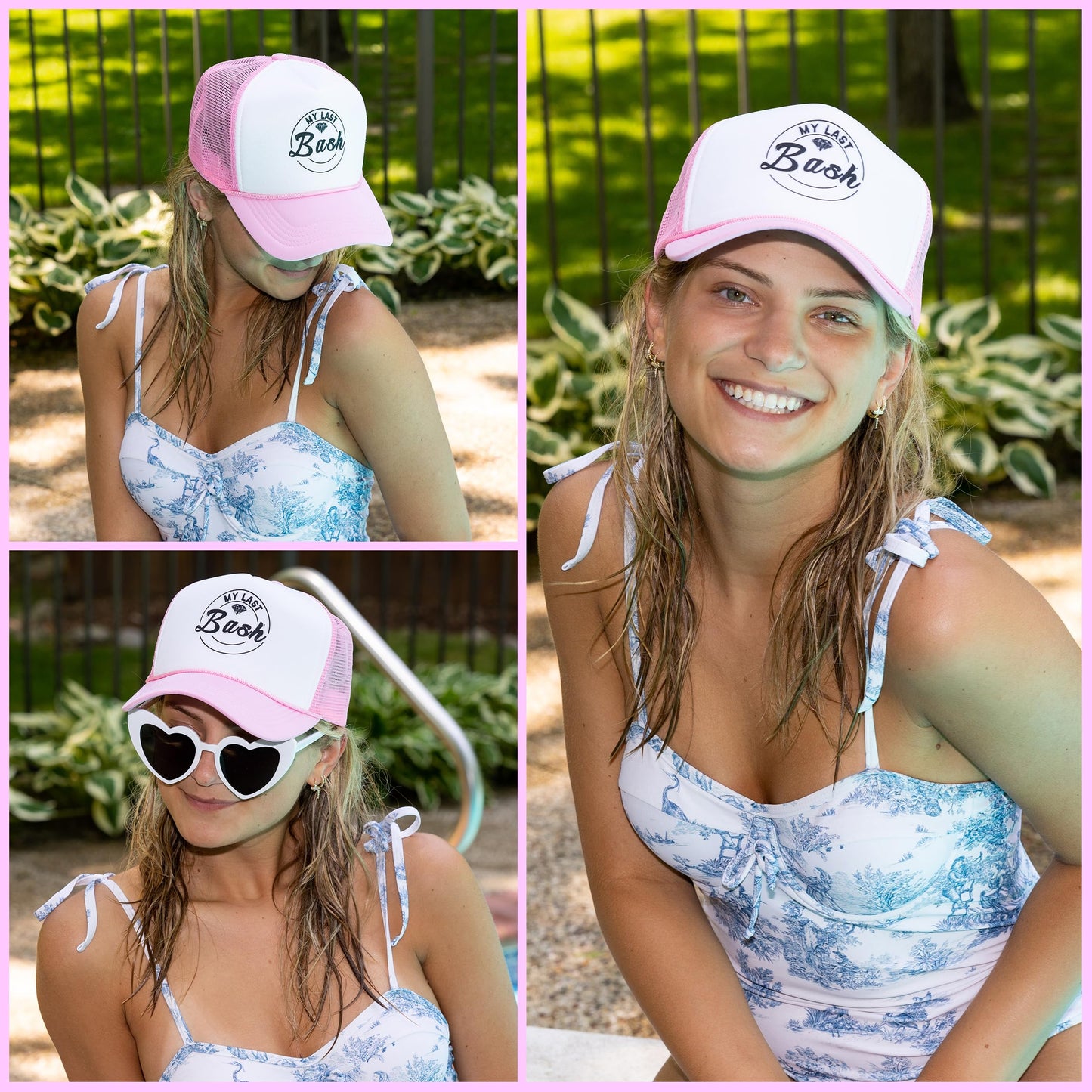Nash Bachelorette Trucker Hats by Funky Junque