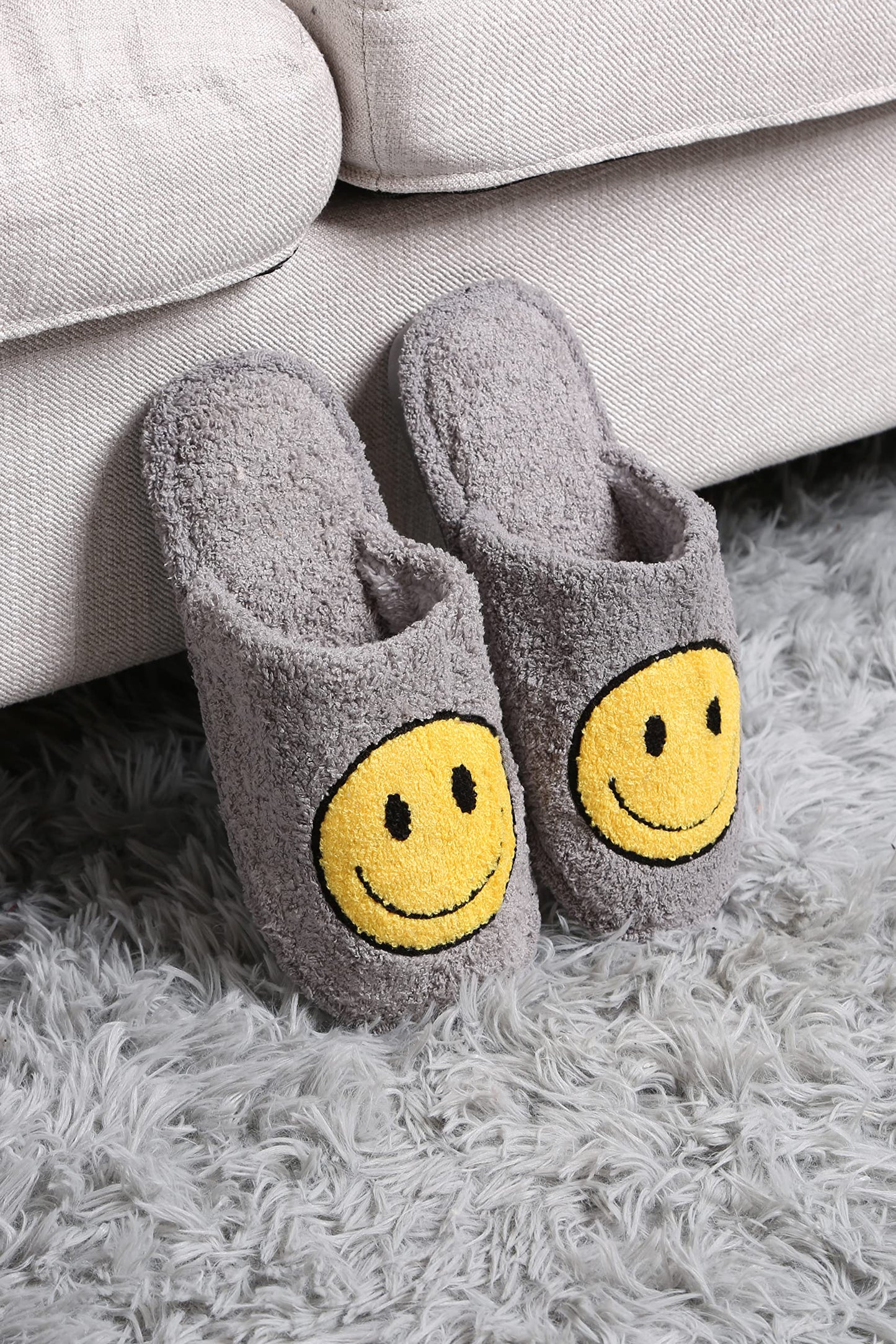 Plush Closed Toe Slippers by Funky Junque