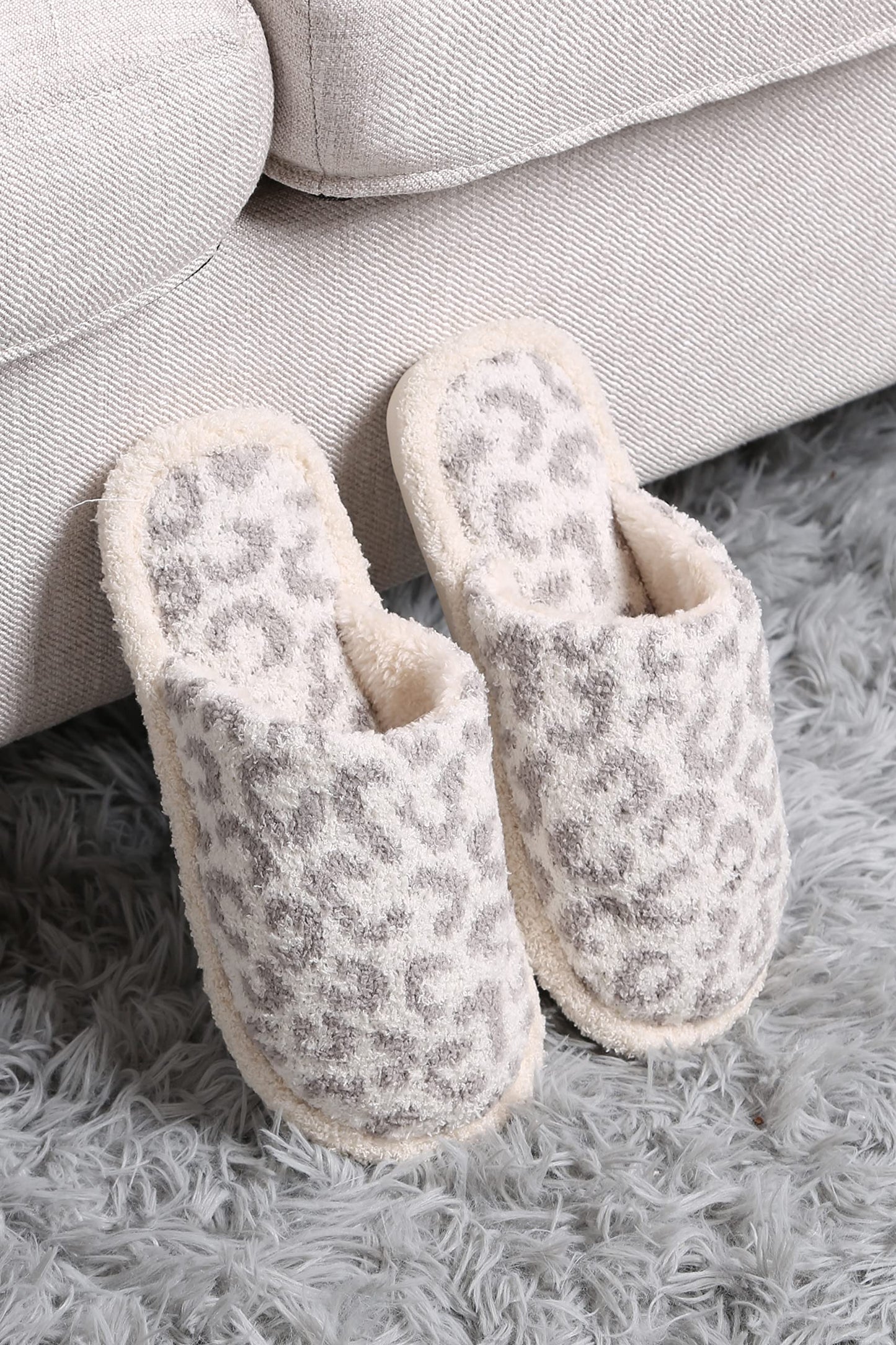 Plush Closed Toe Slippers by Funky Junque