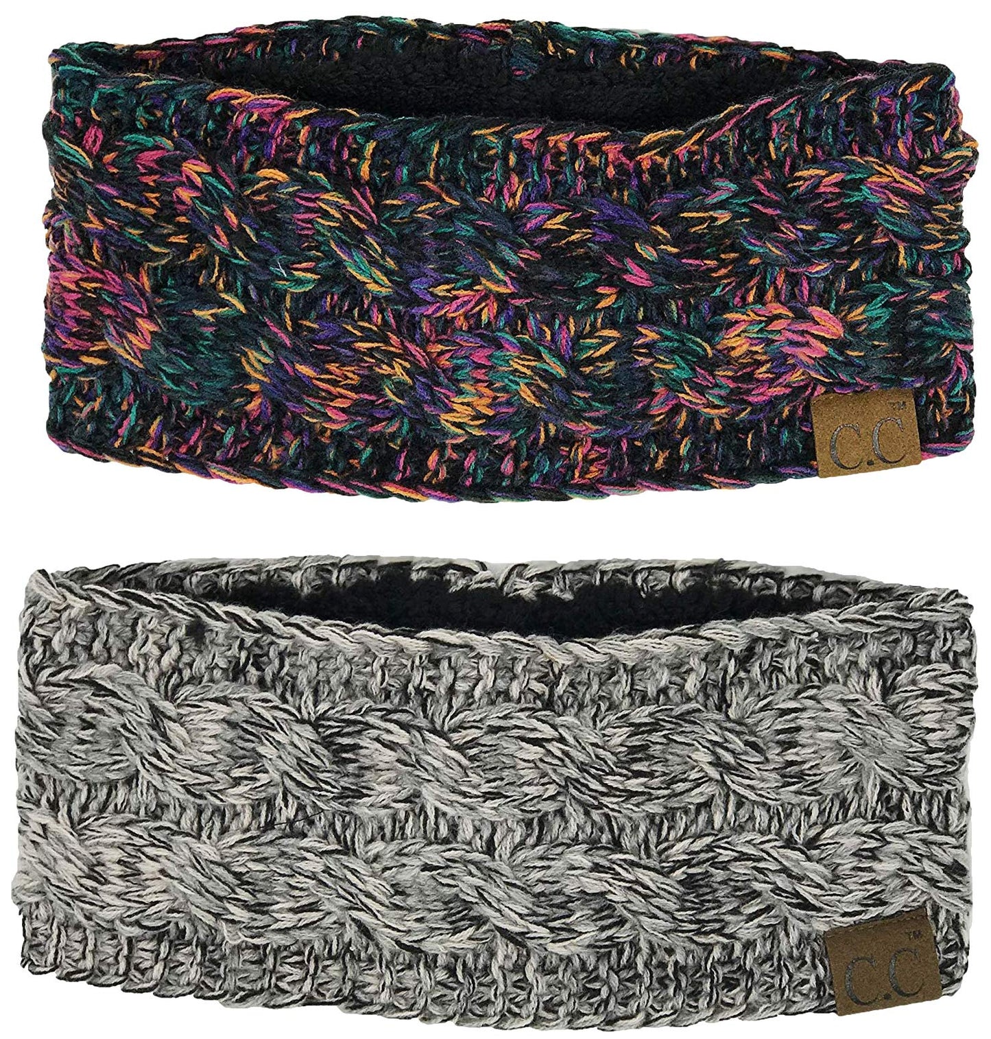 Funky Junque Women's Cable Knit Headbands