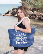 Beach Tote - Tequila, Lime, Sunshine