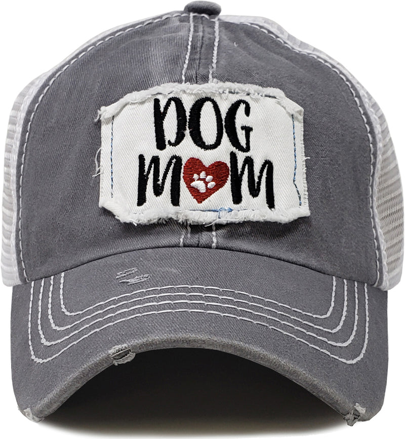 Mesh Patch Hat - Dog Mom