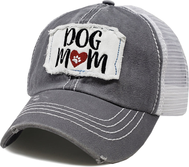 Mesh Patch Hat - Dog Mom