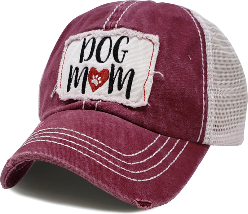 Mesh Patch Hat - Dog Mom