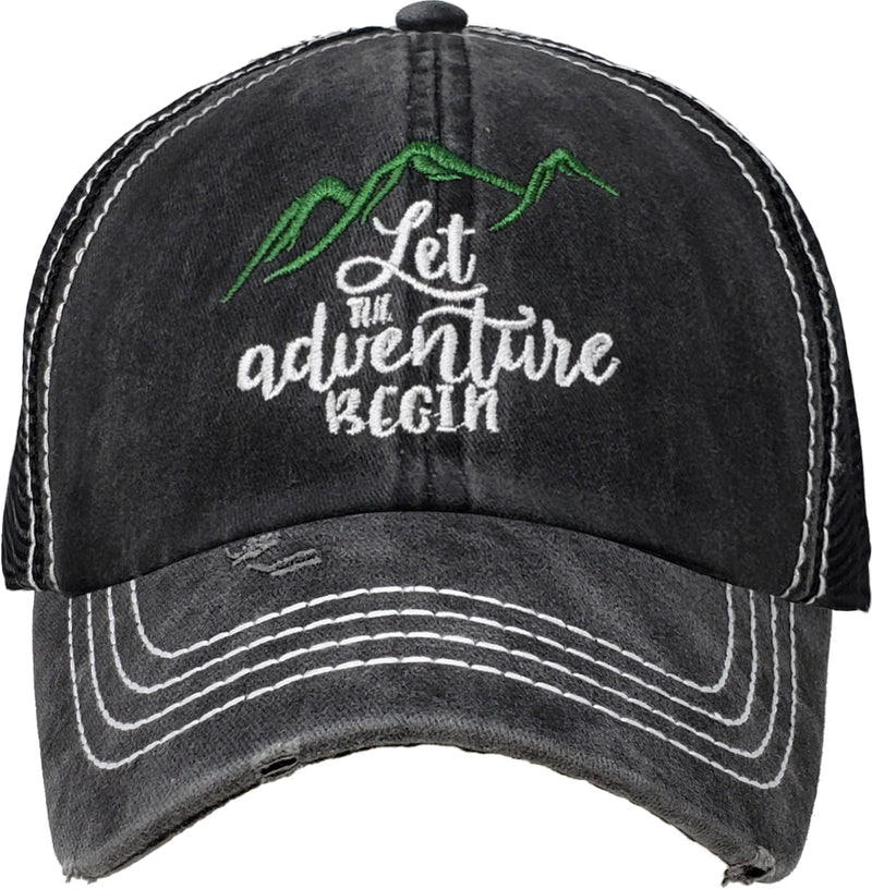 Mesh Patch Hat - Let the Adventure Begin