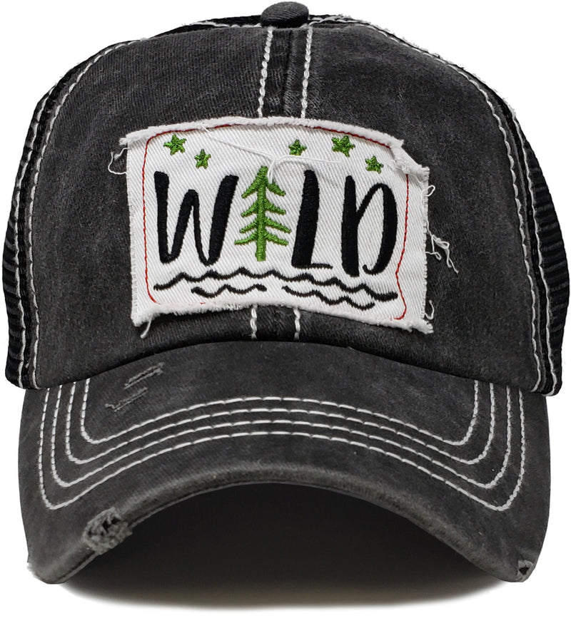 Mesh Patch Hat - Wild