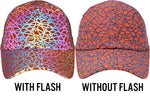Backless Ponycap - Reflective/Abstract Design
