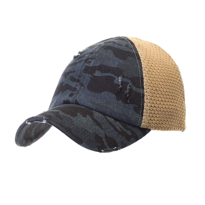 Backless Ponycap - Camo