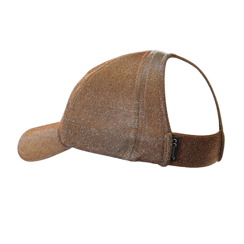 Backless Ponycap - Glitter