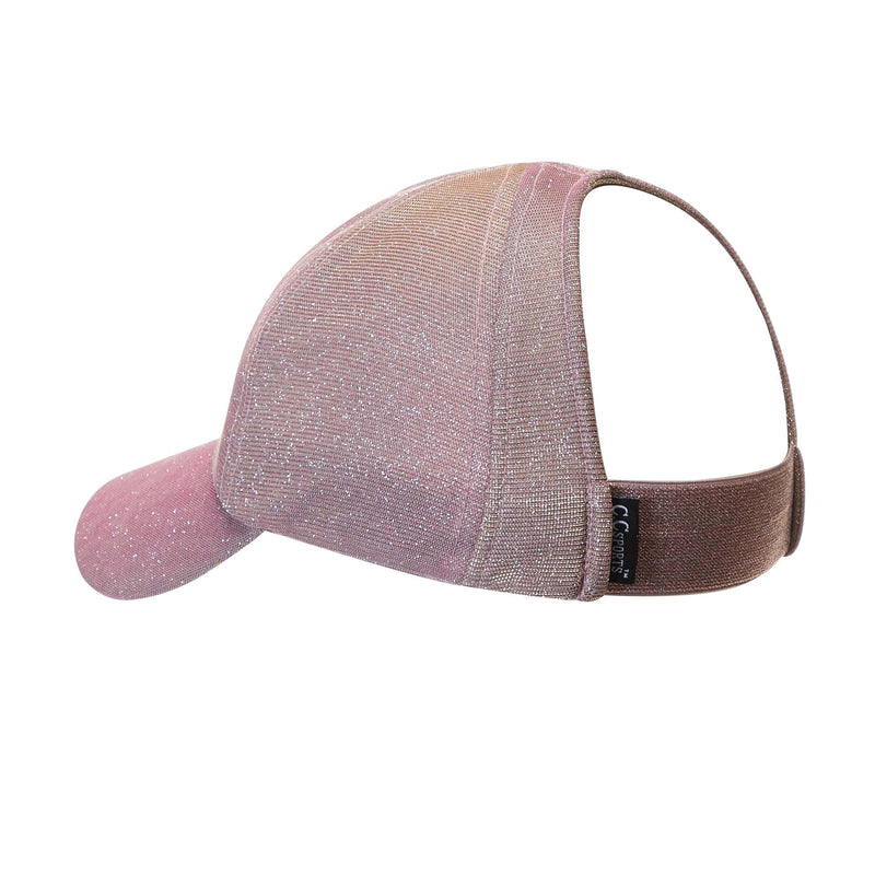 Backless Ponycap - Glitter