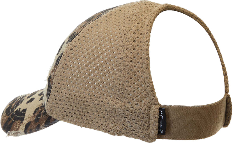 Backless Ponycap - Leopard