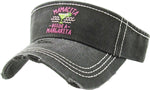 Distressed Visor - Mamacita Neds a Margarita