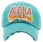 Distressed Patch Hat - Aloha Beaches