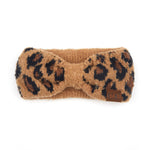 Womens Headwrap Soft Knit Warm Ear Warmer Bow Turban Style Headband