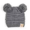 C.C. Baby/Infant Double Pom Beanie