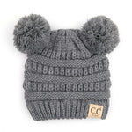 C.C. Baby/Infant Double Pom Beanie