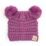 C.C. Baby/Infant Double Pom Beanie